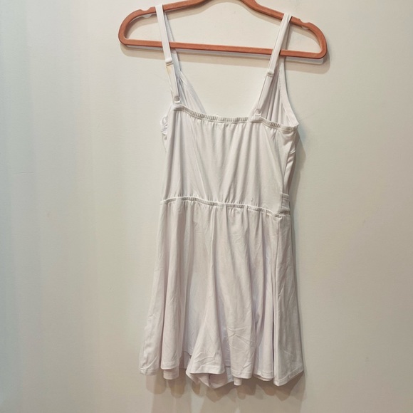 Stilettos white romper shorts beach size Medium cover up - Picture 4 of 5